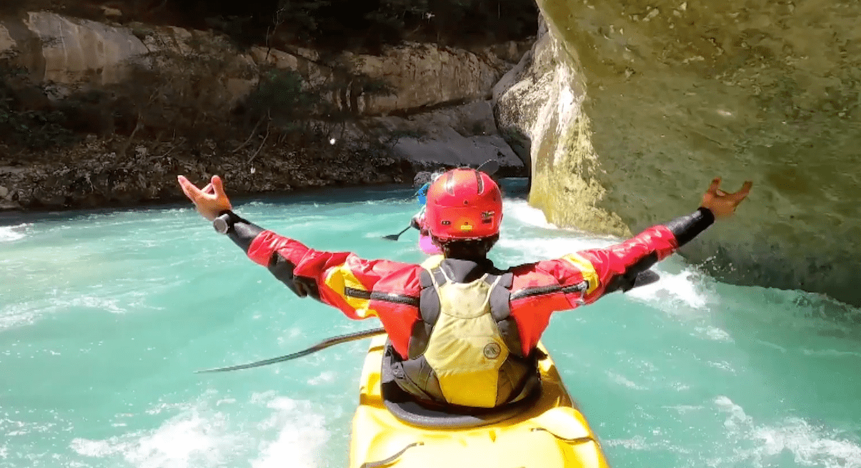 Newman Tacles Gorge Du Verdon