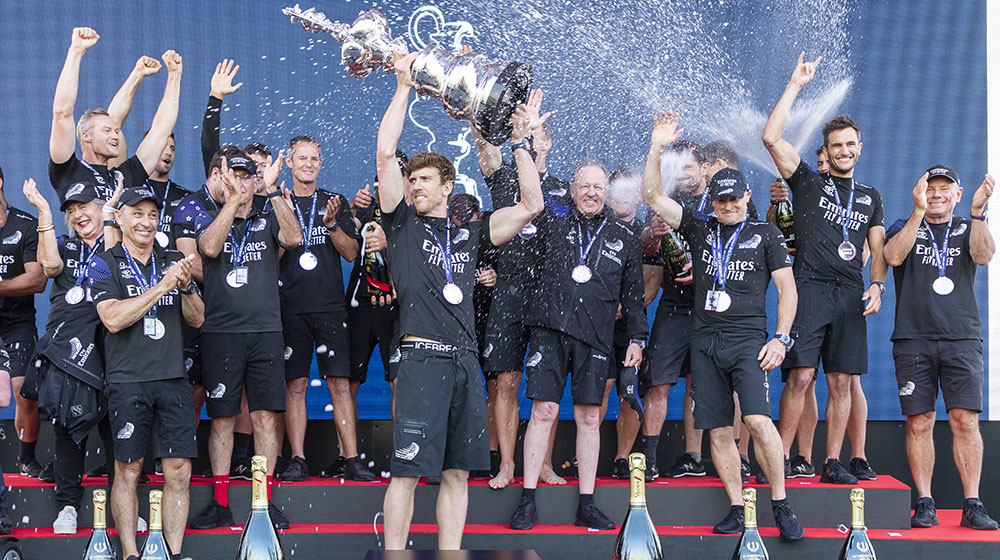 Emirates Team New Zealand wins the 36th America