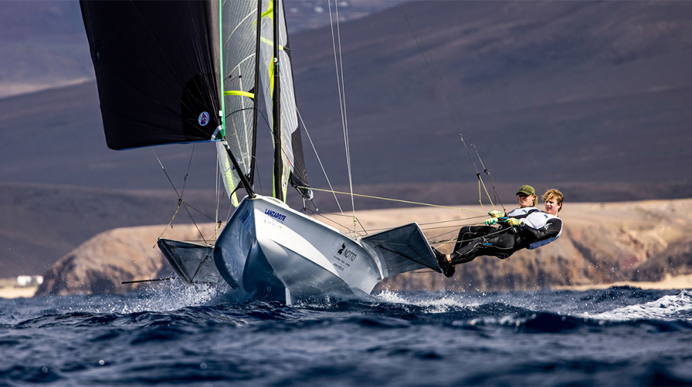 Lanzarote: the scenery for Olympic sailing classes