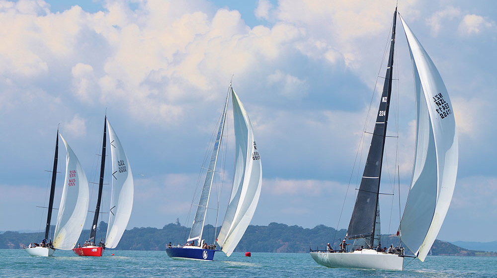 Spectacular conditions in the Auckland Regatta 2021